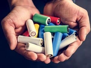 Batterier og lysstofrør