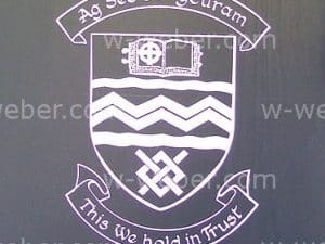 Indstøbning af egen tekst og logo